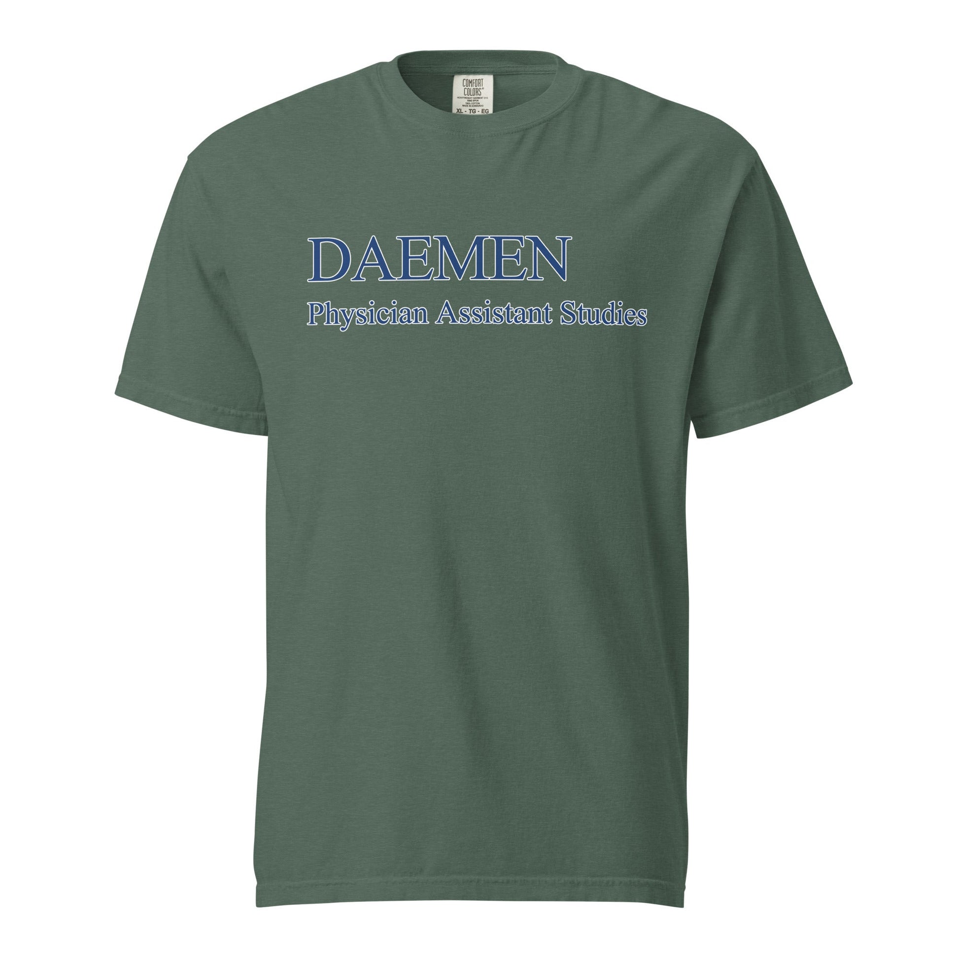 Signature | Comfort Colors T-Shirt | Daemen Physician Assistant | Care Collective Logo