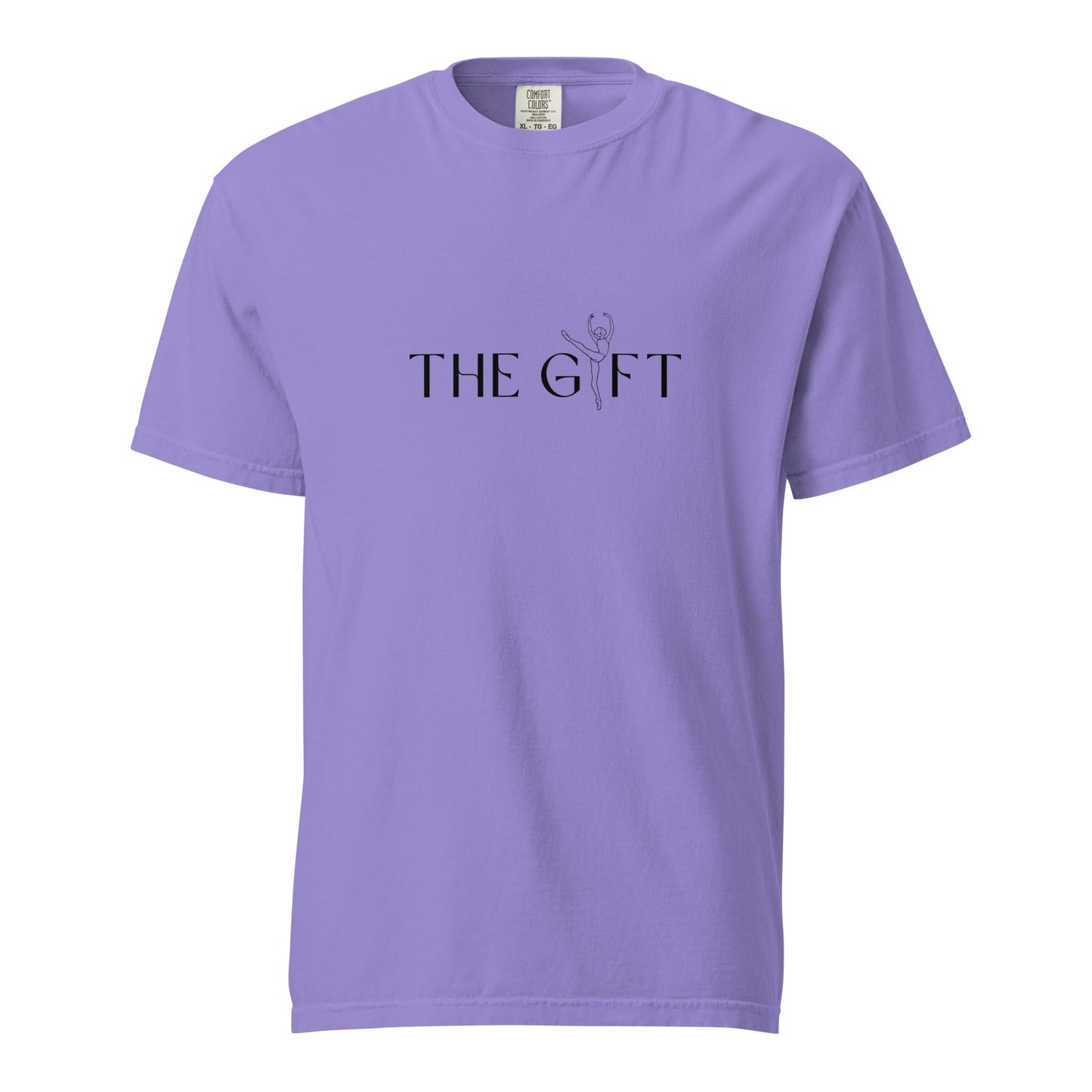 Signature | Comfort Colors T-Shirt | Dancin' Time Studios | Lyric Dancer Logo