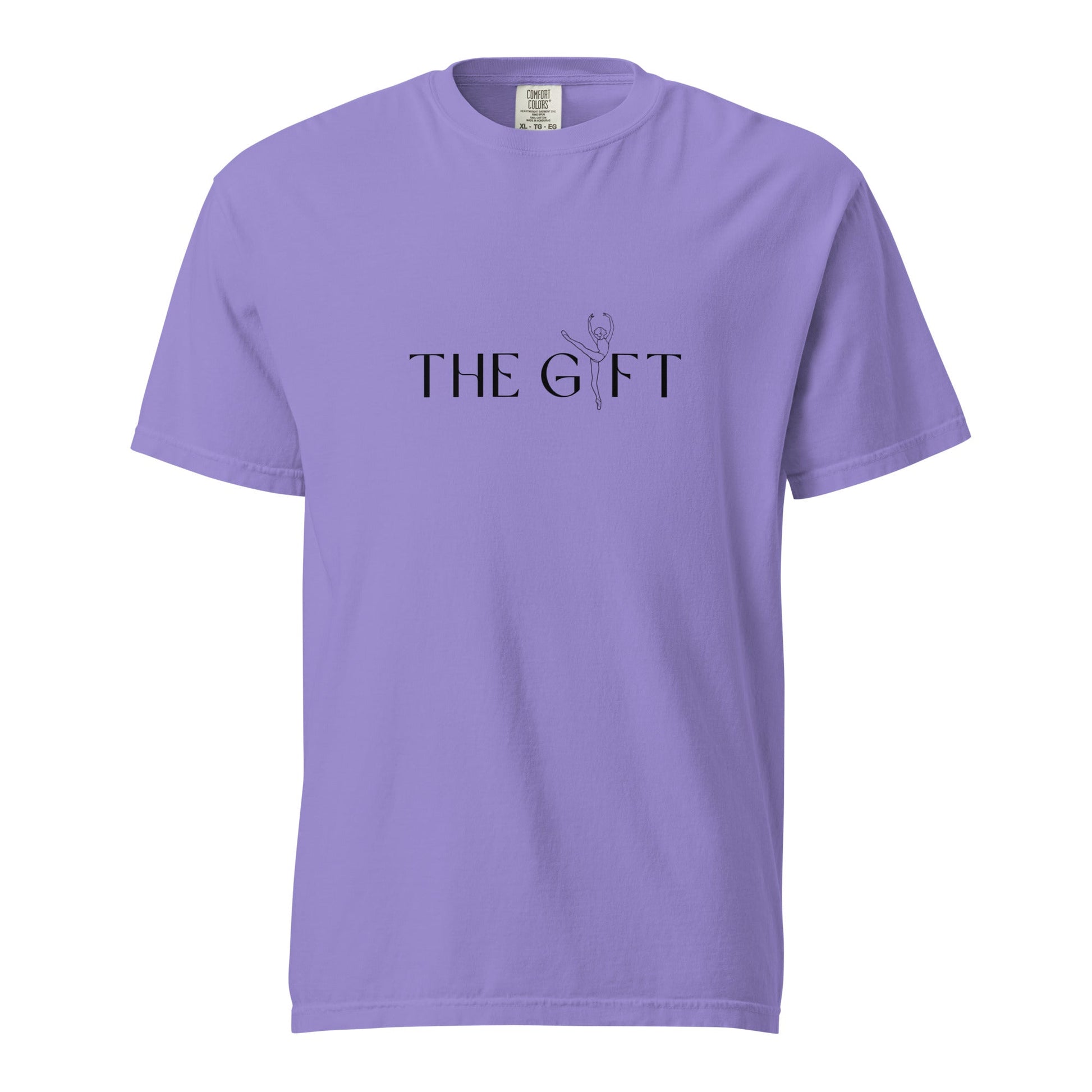Signature | Comfort Colors T-Shirt | Dancin' Time Studios | Lyric Dancer Logo
