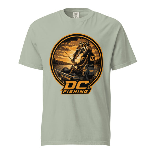 Signature | Comfort Colors T-Shirt | DeKalb Fishing Team | Badge Logo