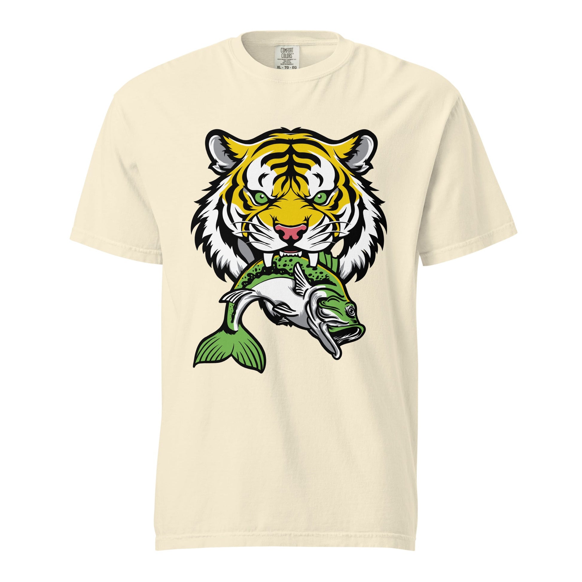 Signature | Comfort Colors T-Shirt | DeKalb Fishing Team | Mascot Logo