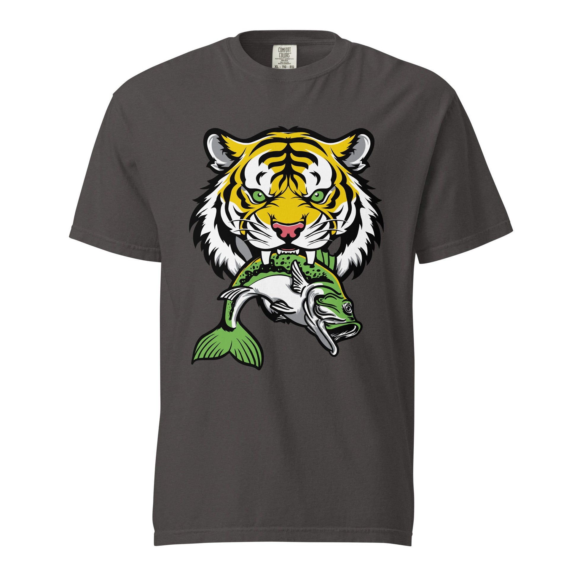 Signature | Comfort Colors T-Shirt | DeKalb Fishing Team | Mascot Logo