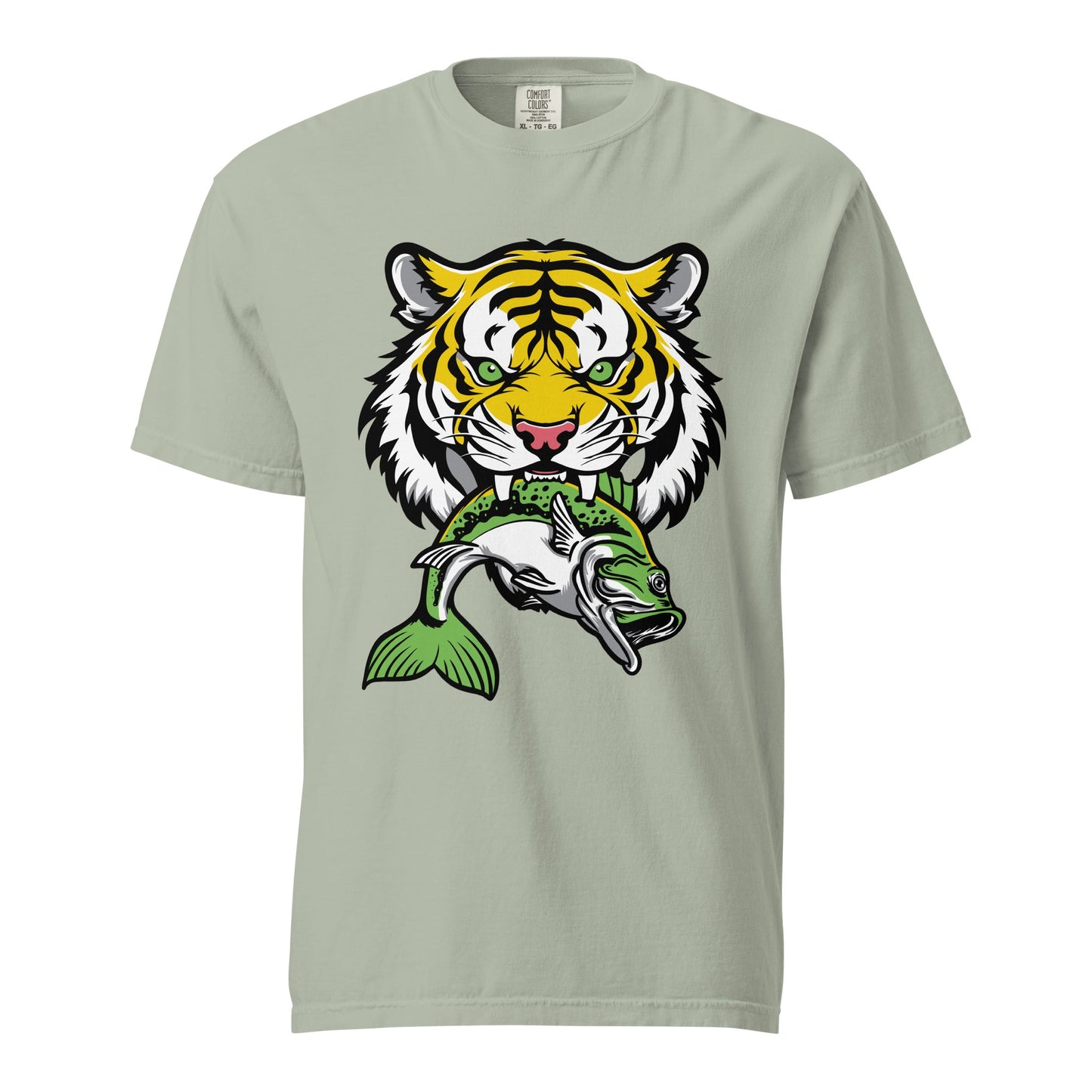 Signature | Comfort Colors T-Shirt | DeKalb Fishing Team | Mascot Logo