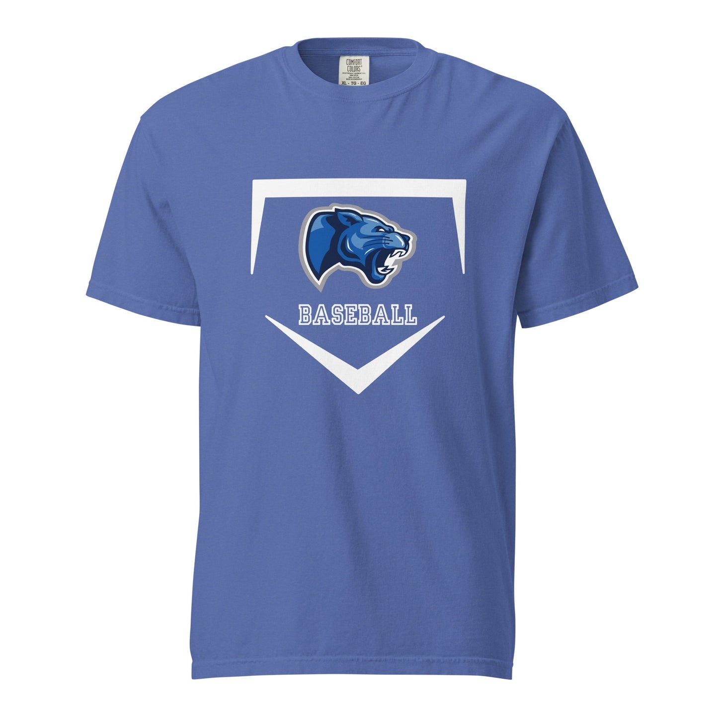 Signature | Comfort Colors T-Shirt | Denmark Technical College | Baseball Logo