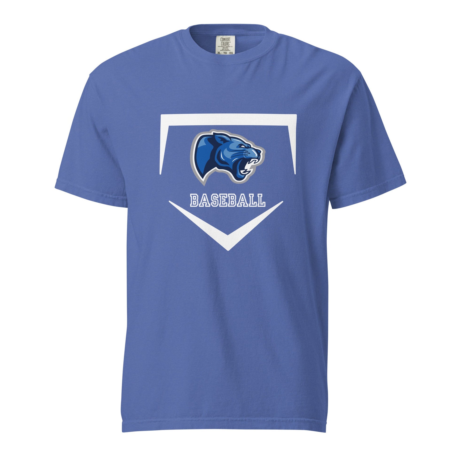 Signature | Comfort Colors T-Shirt | Denmark Technical College | Baseball Logo