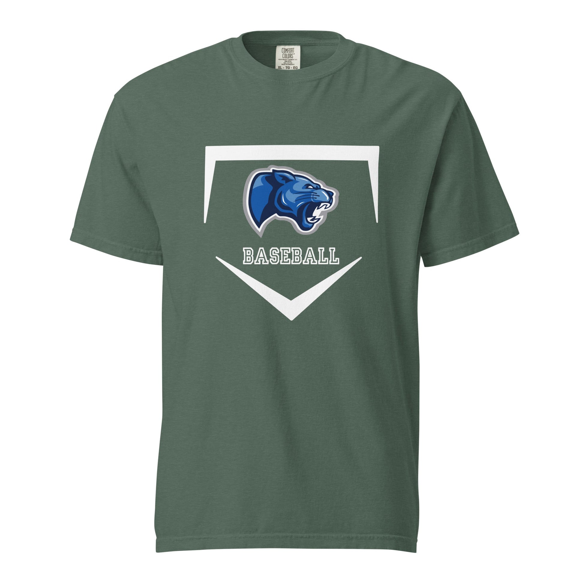 Signature | Comfort Colors T-Shirt | Denmark Technical College | Baseball Logo