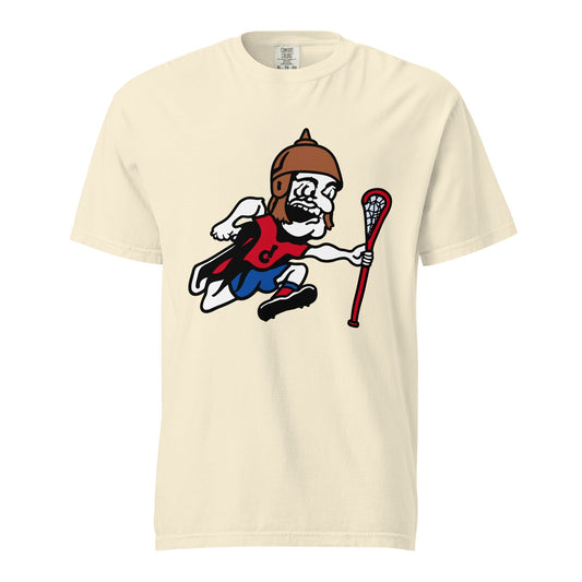 Signature | Comfort Colors T-Shirt | Detroit Lacrosse | Crest Logo