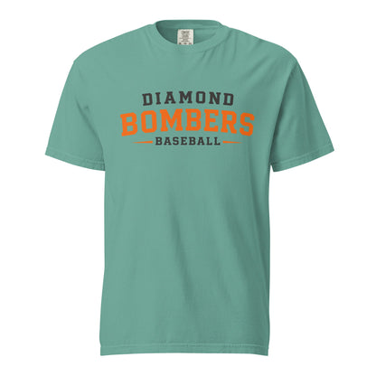 Signature | Comfort Colors T-Shirt | Diamond Bombers | Modern Script Logo