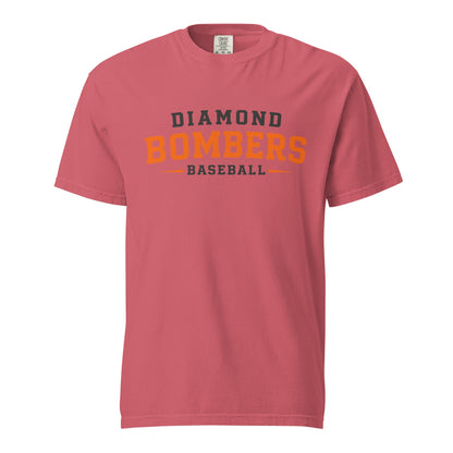 Signature | Comfort Colors T-Shirt | Diamond Bombers | Modern Script Logo