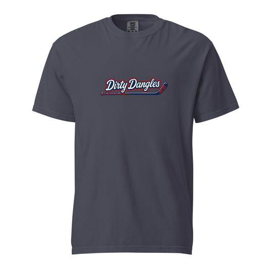 Signature | Comfort Colors T-Shirt | Dirty Dangles | Script Logo