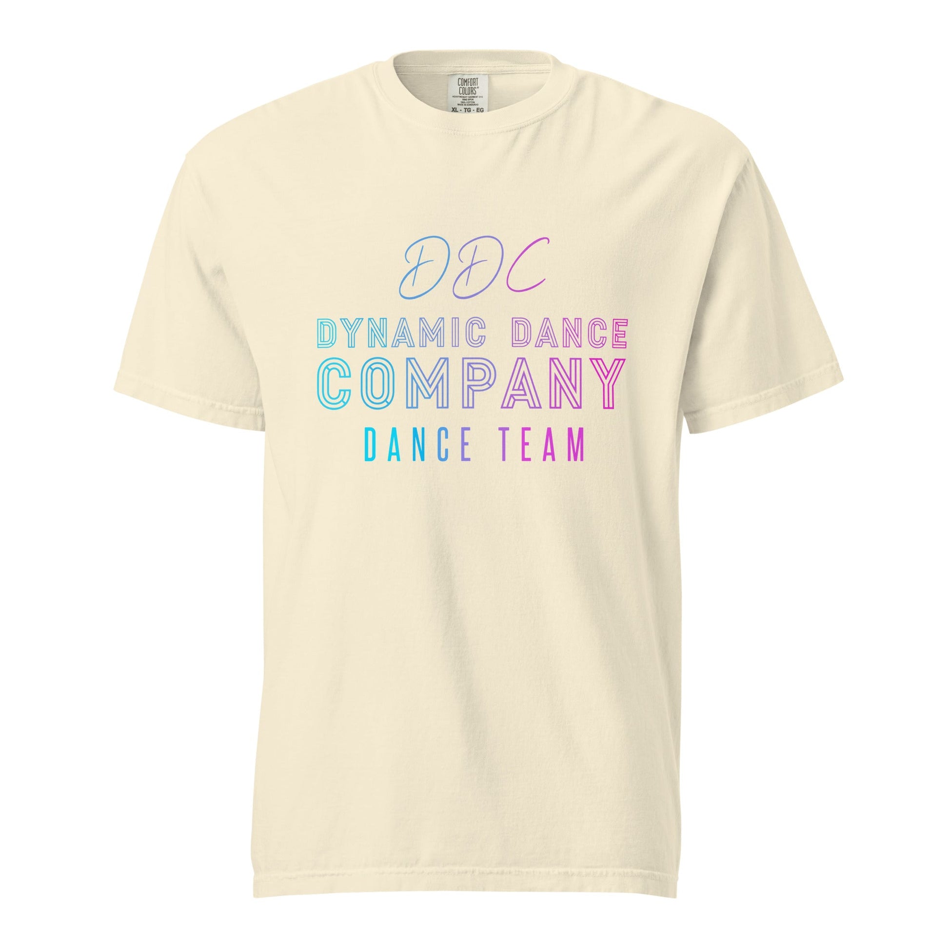Signature | Comfort Colors T-Shirt | Dynamic Dance Company | Damce Team Logo