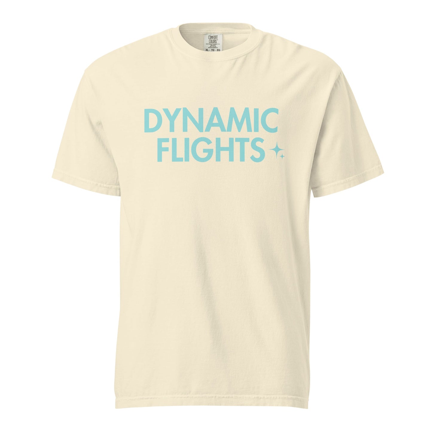 Signature | Comfort Colors T-Shirt | Dynamic Flights Gymnastics | Alt Logo 2
