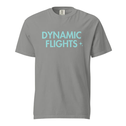 Signature | Comfort Colors T-Shirt | Dynamic Flights Gymnastics | Alt Logo 2