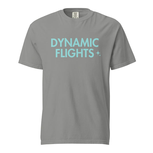 Signature | Comfort Colors T-Shirt | Dynamic Flights Gymnastics | Alt Logo 2