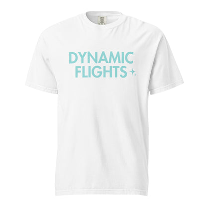 Signature | Comfort Colors T-Shirt | Dynamic Flights Gymnastics | Alt Logo 2