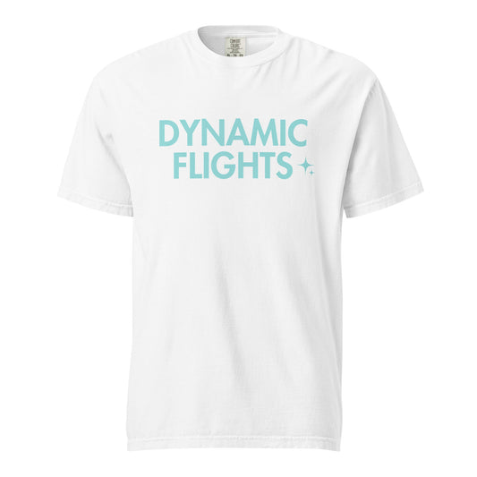 Signature | Comfort Colors T-Shirt | Dynamic Flights Gymnastics | Alt Logo 2
