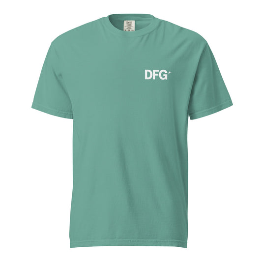 Signature | Comfort Colors T-Shirt | Dynamic Flights Gymnastics | DFG Logo