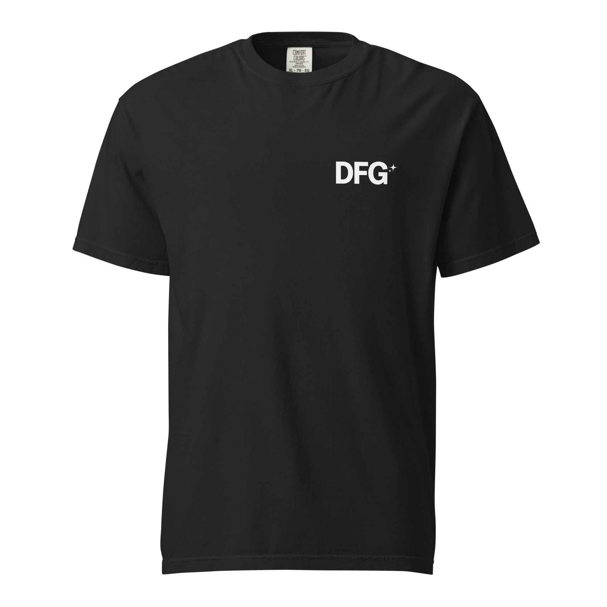Signature | Comfort Colors T-Shirt | Dynamic Flights Gymnastics | DFG Logo