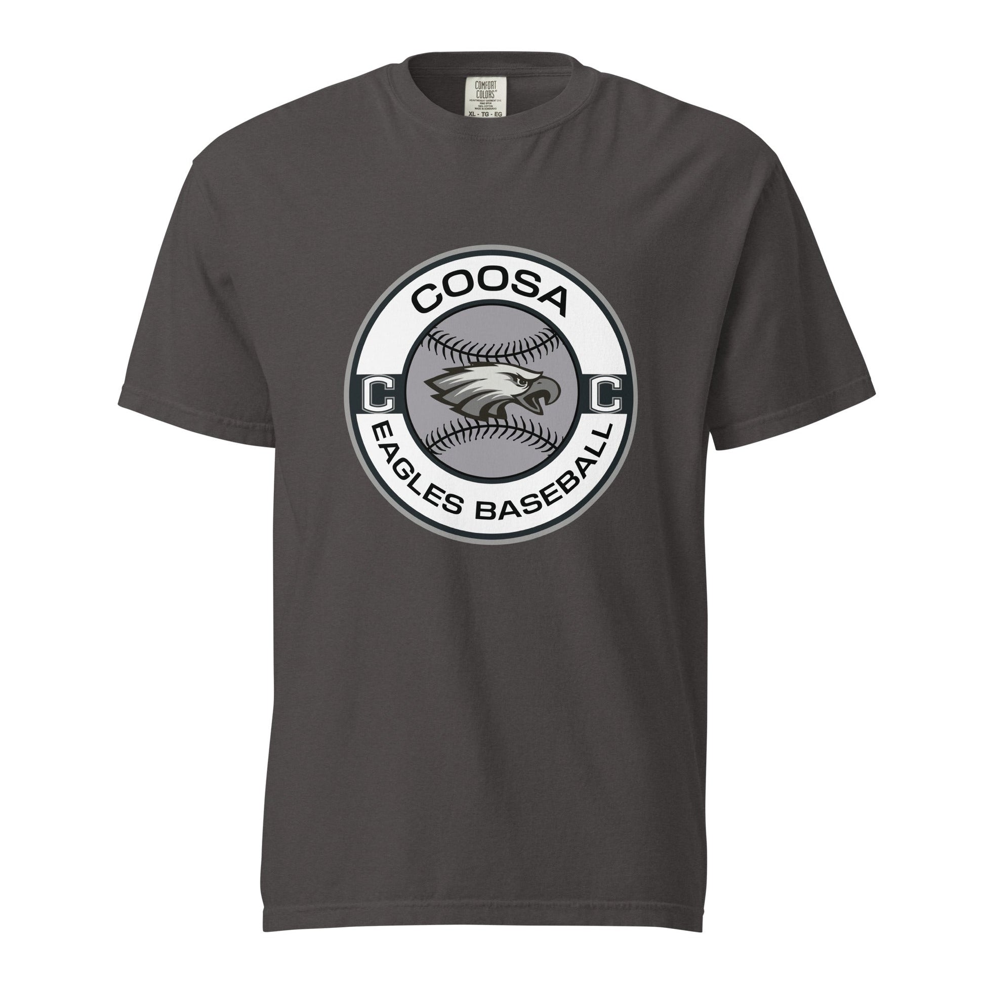 Signature | Comfort Colors T-Shirt | Eagles Baseball | Badge Logo