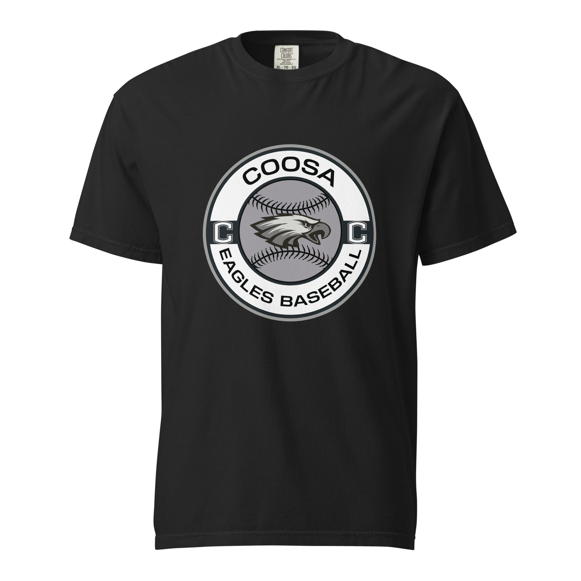 Signature | Comfort Colors T-Shirt | Eagles Baseball | Badge Logo