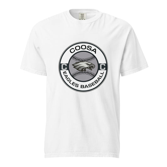 Signature | Comfort Colors T-Shirt | Eagles Baseball | Badge Logo