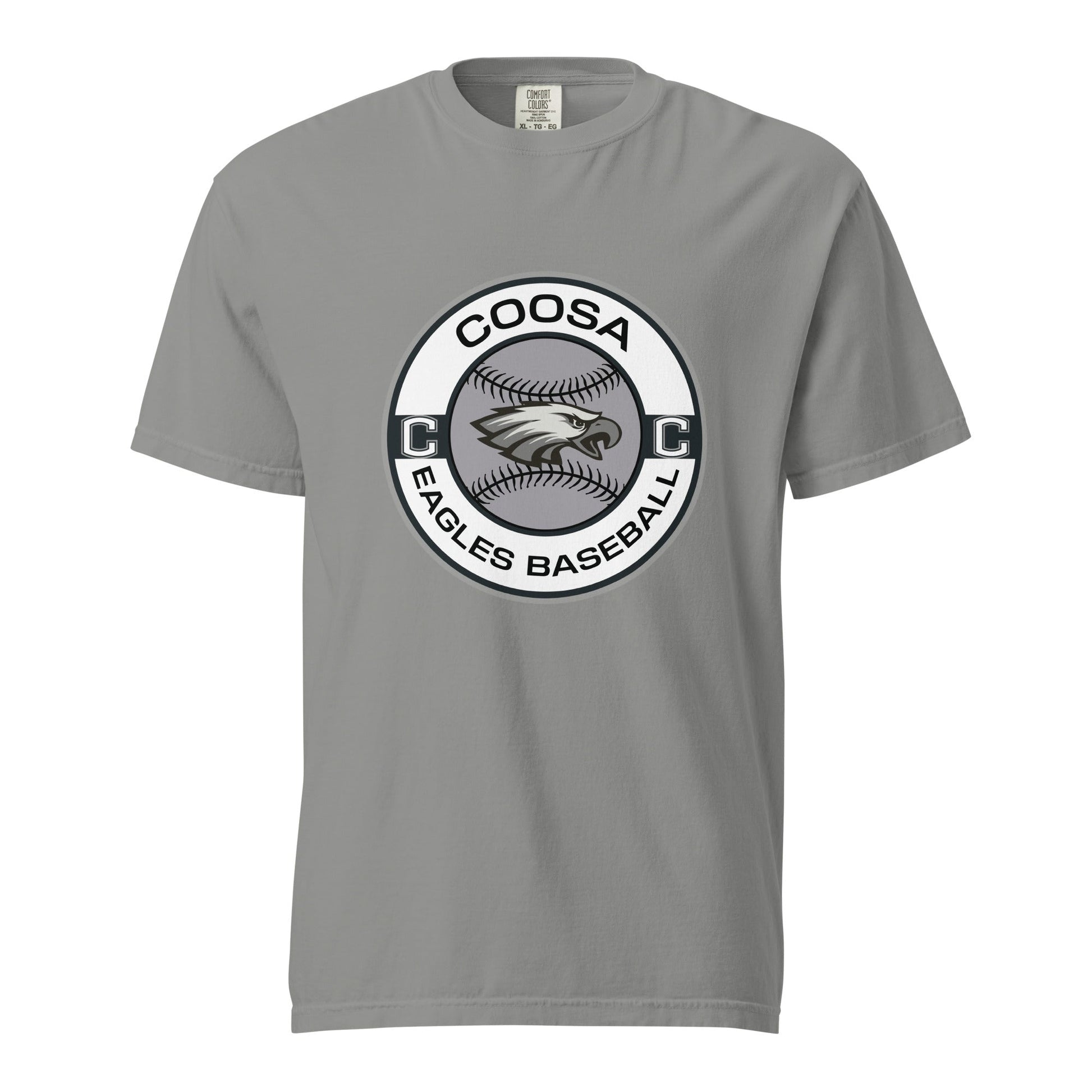 Signature | Comfort Colors T-Shirt | Eagles Baseball | Badge Logo