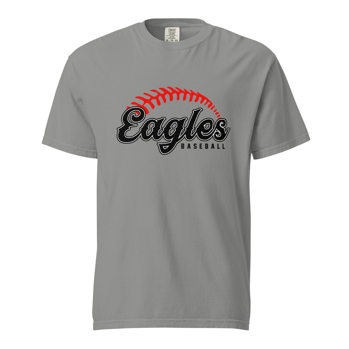 Signature | Comfort Colors T-Shirt | Eagles Baseball | Script Logo