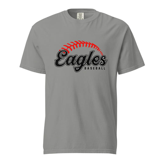 Signature | Comfort Colors T-Shirt | Eagles Baseball | Script Logo