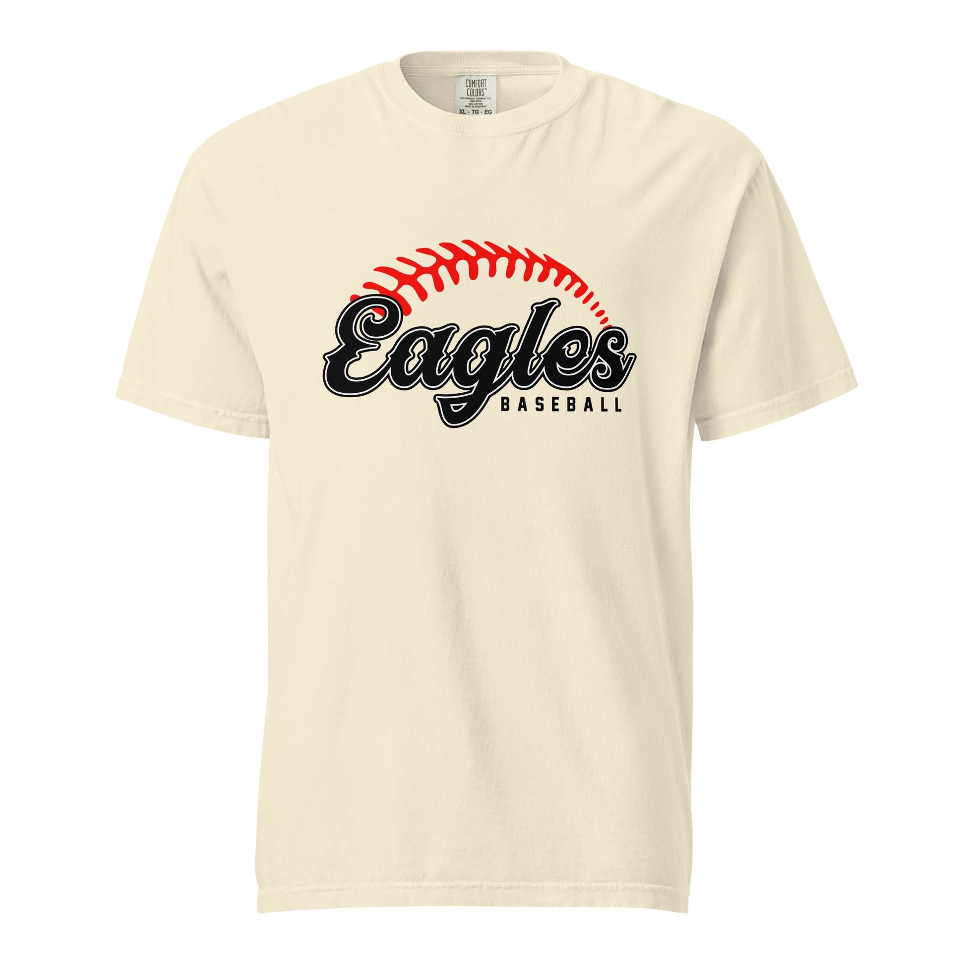 Signature | Comfort Colors T-Shirt | Eagles Baseball | Script Logo