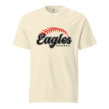 Signature | Comfort Colors T-Shirt | Eagles Baseball | Script Logo