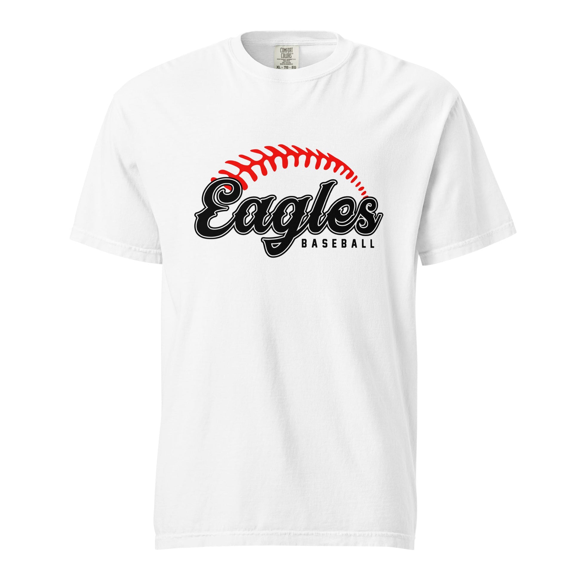 Signature | Comfort Colors T-Shirt | Eagles Baseball | Script Logo