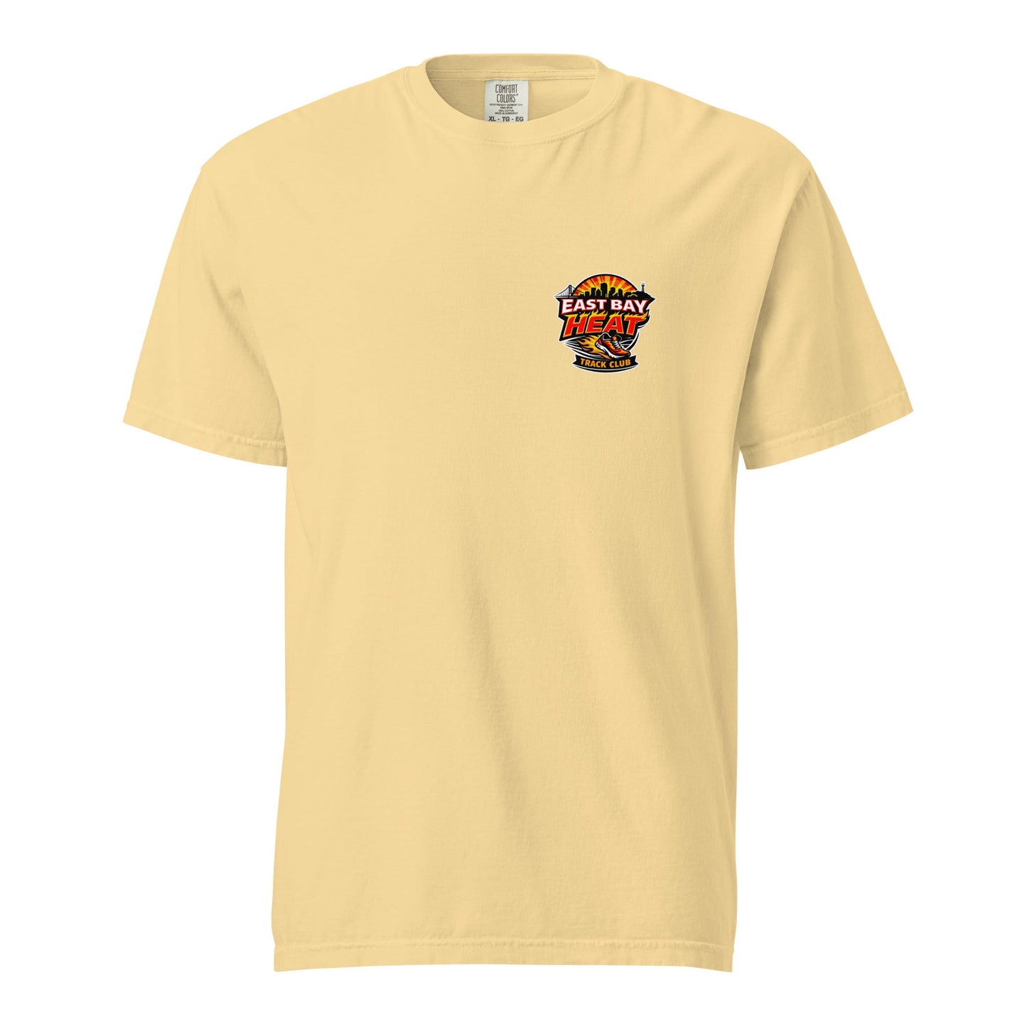 Signature | Comfort Colors T-Shirt | East Bay Heat Track Club | Alt Logo