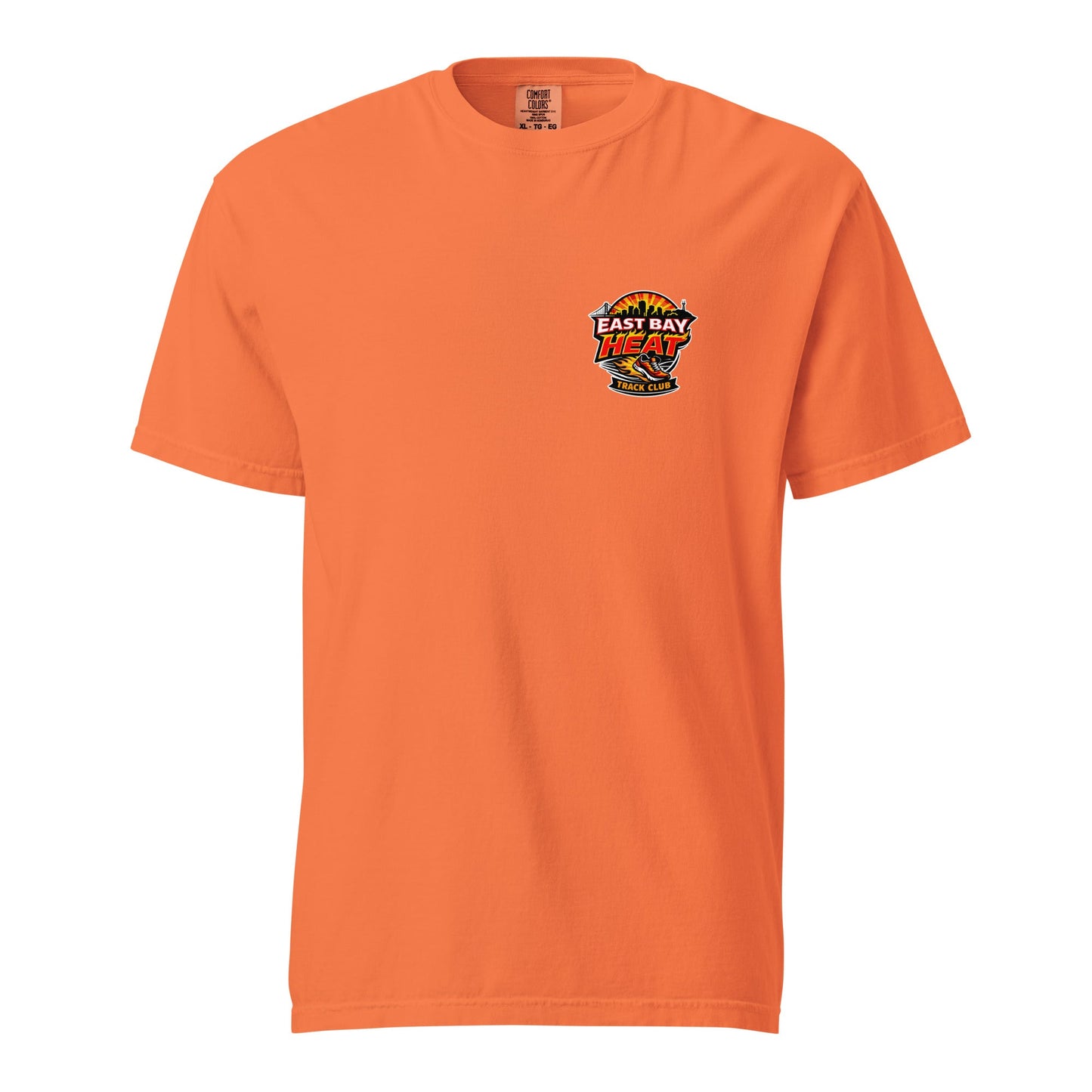 Signature | Comfort Colors T-Shirt | East Bay Heat Track Club | Alt Logo