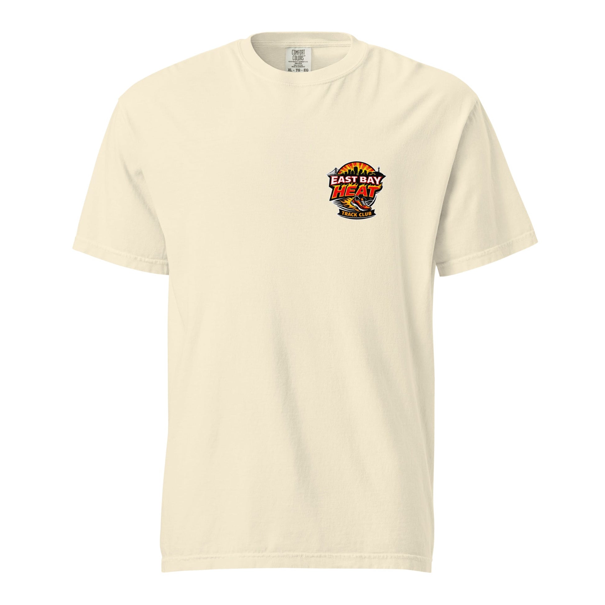 Signature | Comfort Colors T-Shirt | East Bay Heat Track Club | Alt Logo