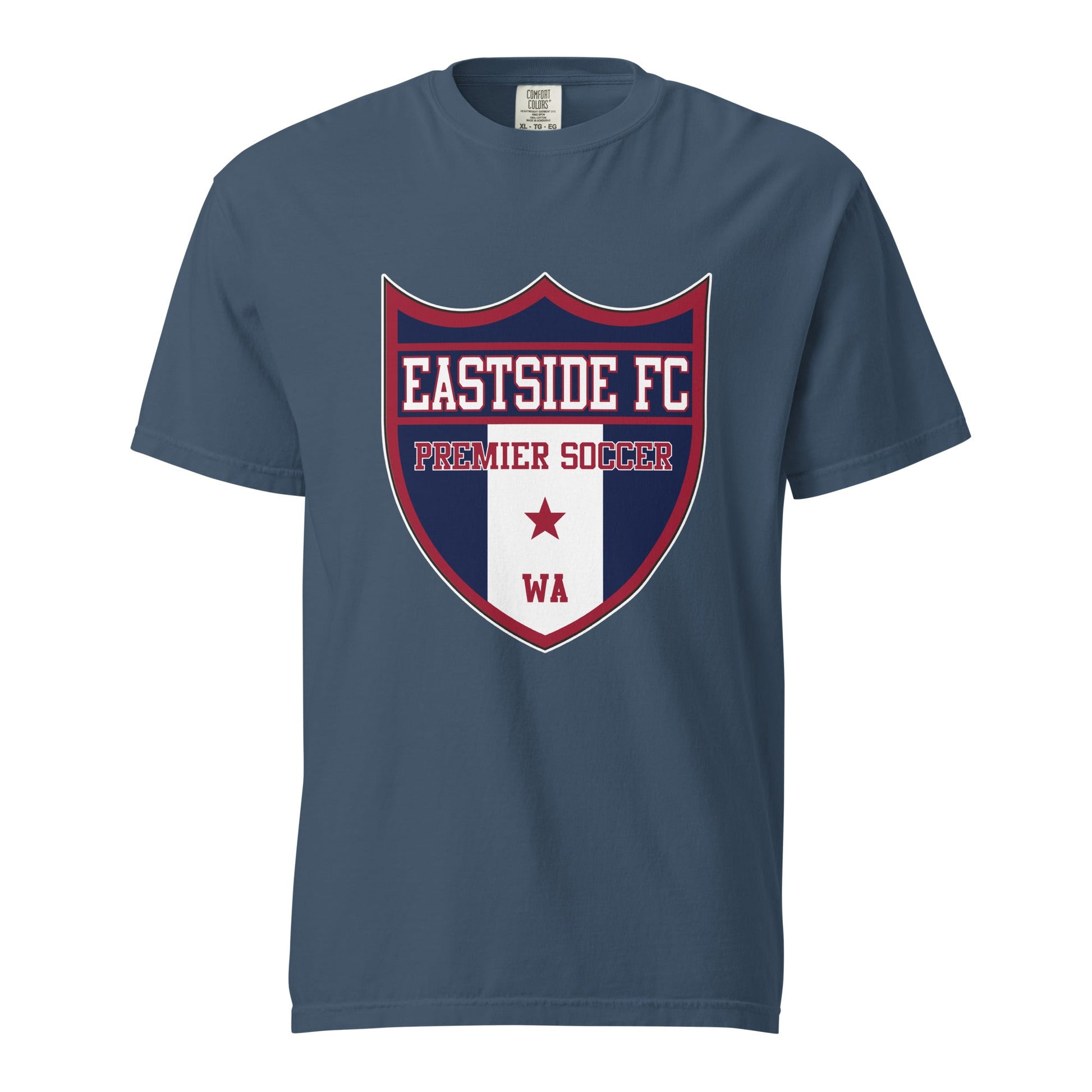 Signature | Comfort Colors T-Shirt | Eastside FC | Shield Logo