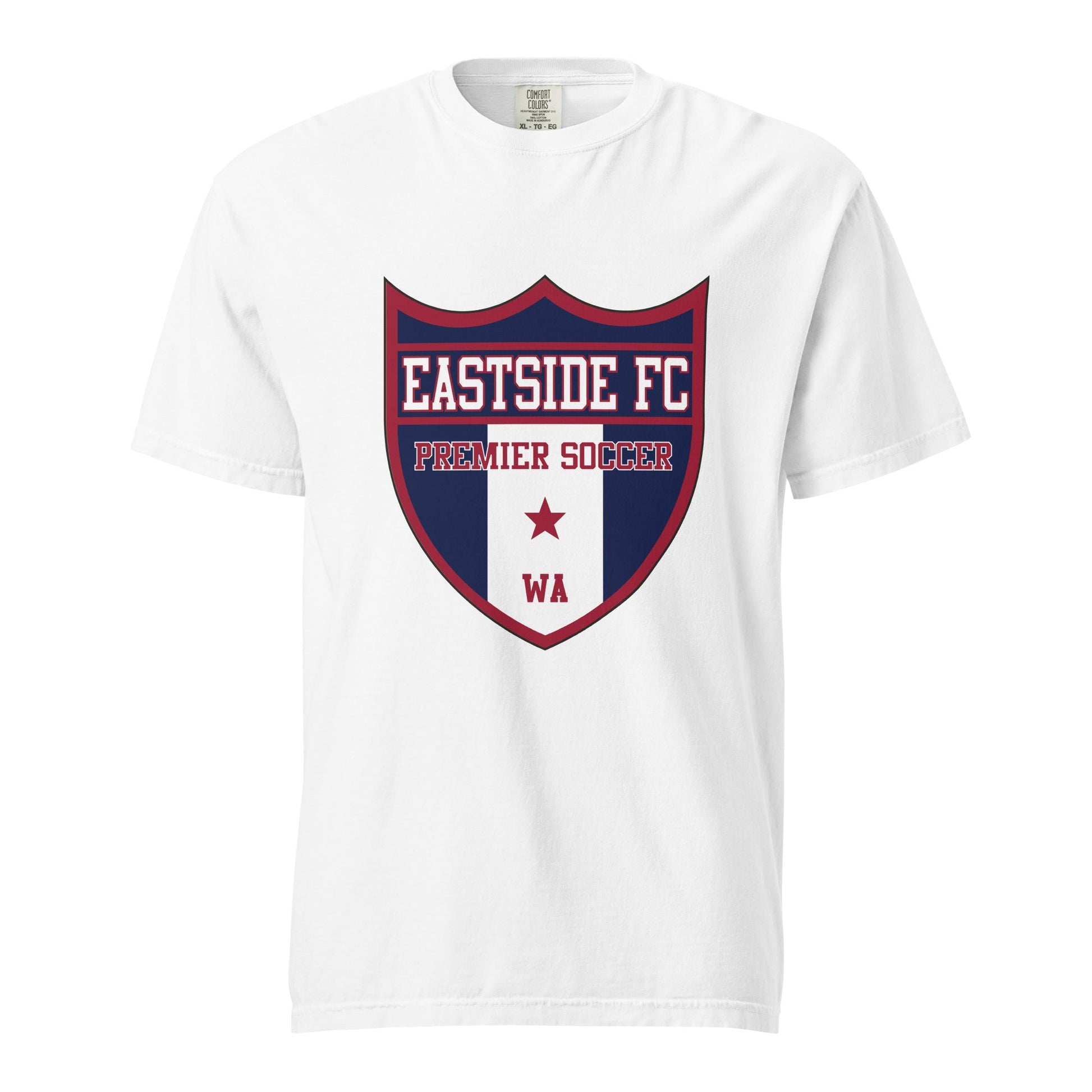 Signature | Comfort Colors T-Shirt | Eastside FC | Shield Logo