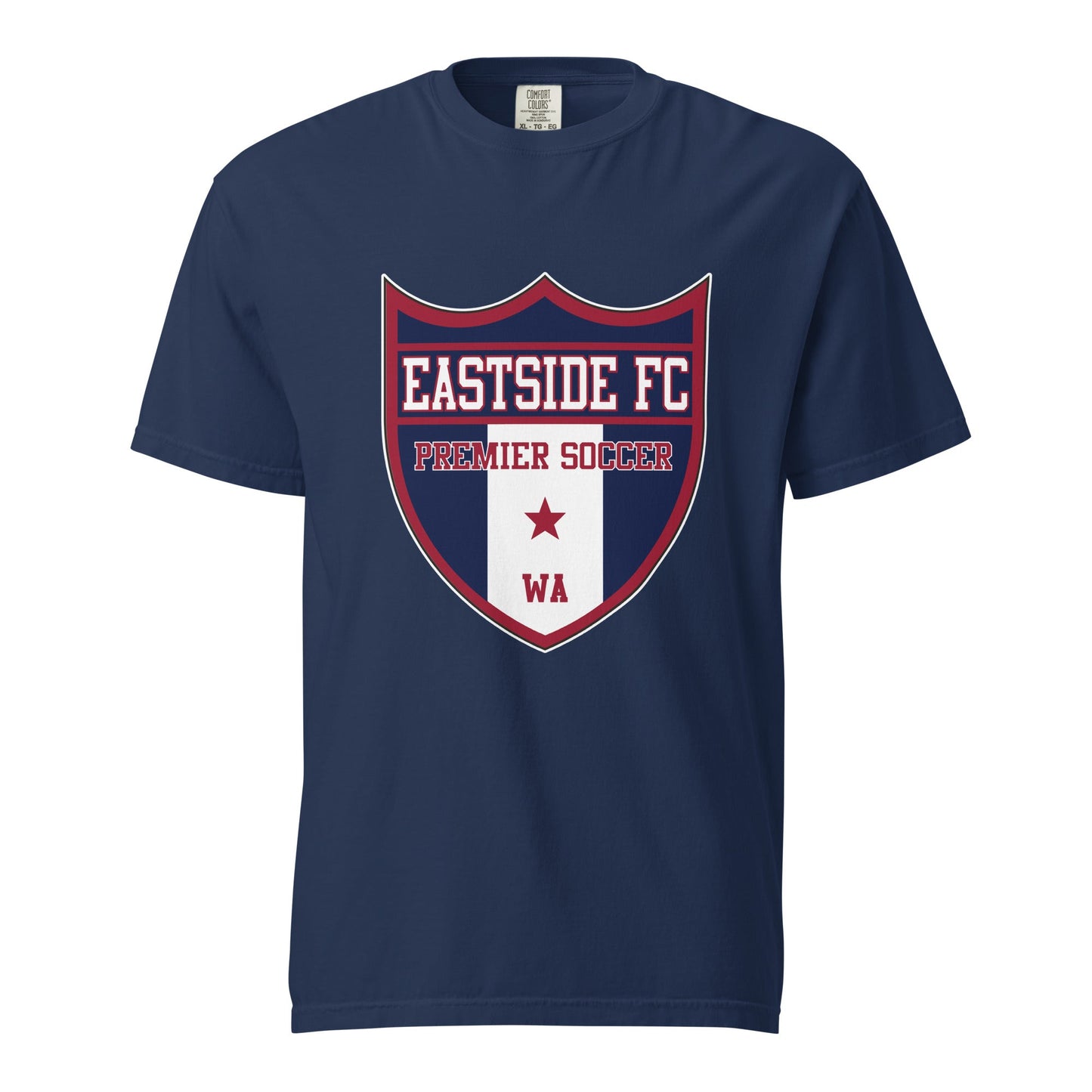 Signature | Comfort Colors T-Shirt | Eastside FC | Shield Logo