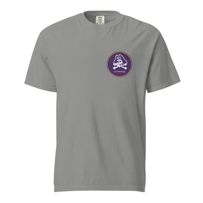 Signature | Comfort Colors T-Shirt | ECU Club Womens Lacrosse | Badge Logo