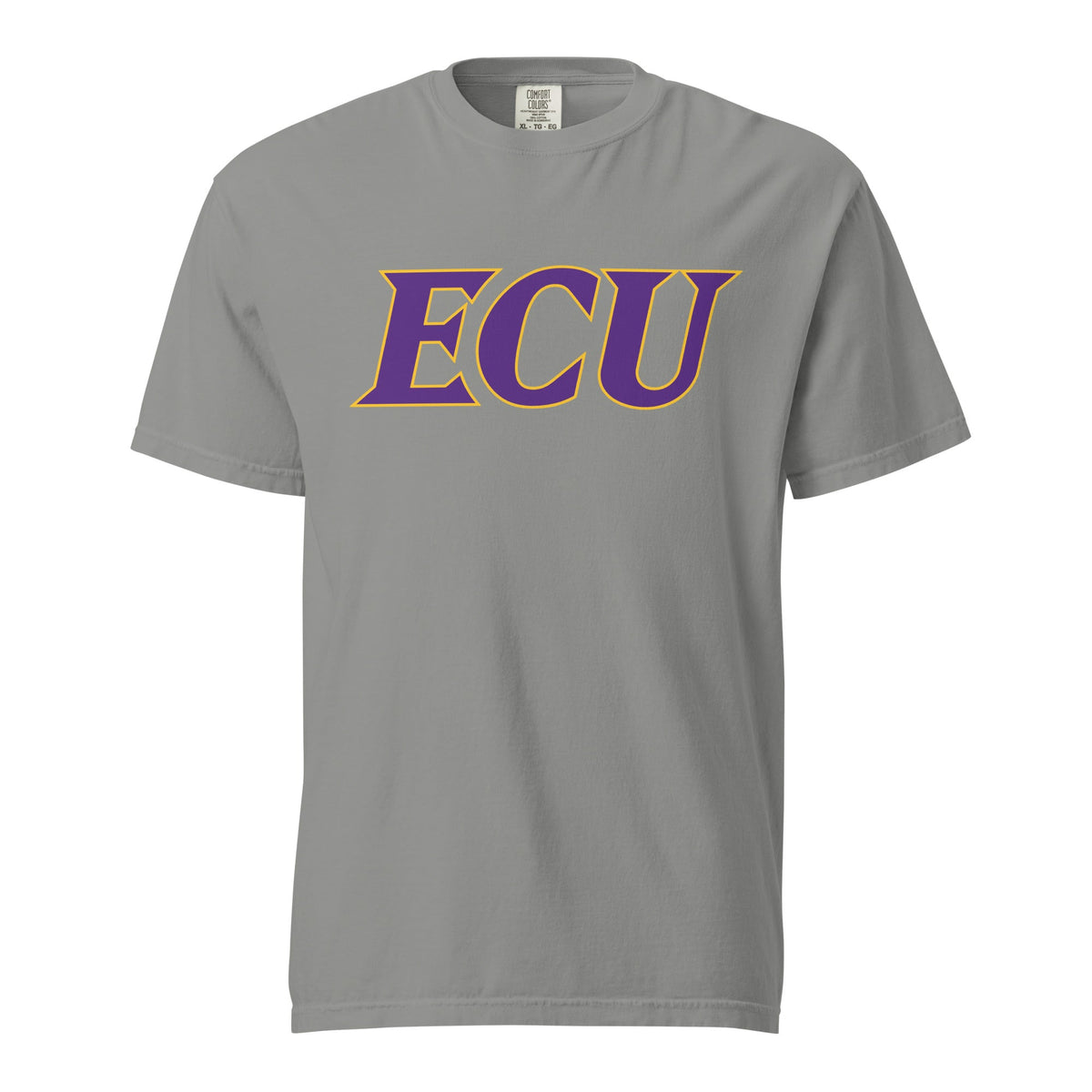 Signature | Comfort Colors T-Shirt | ECU Club Womens Lacrosse | Crest Logo