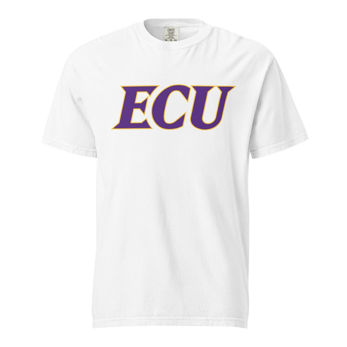Signature | Comfort Colors T-Shirt | ECU Club Womens Lacrosse | Crest Logo
