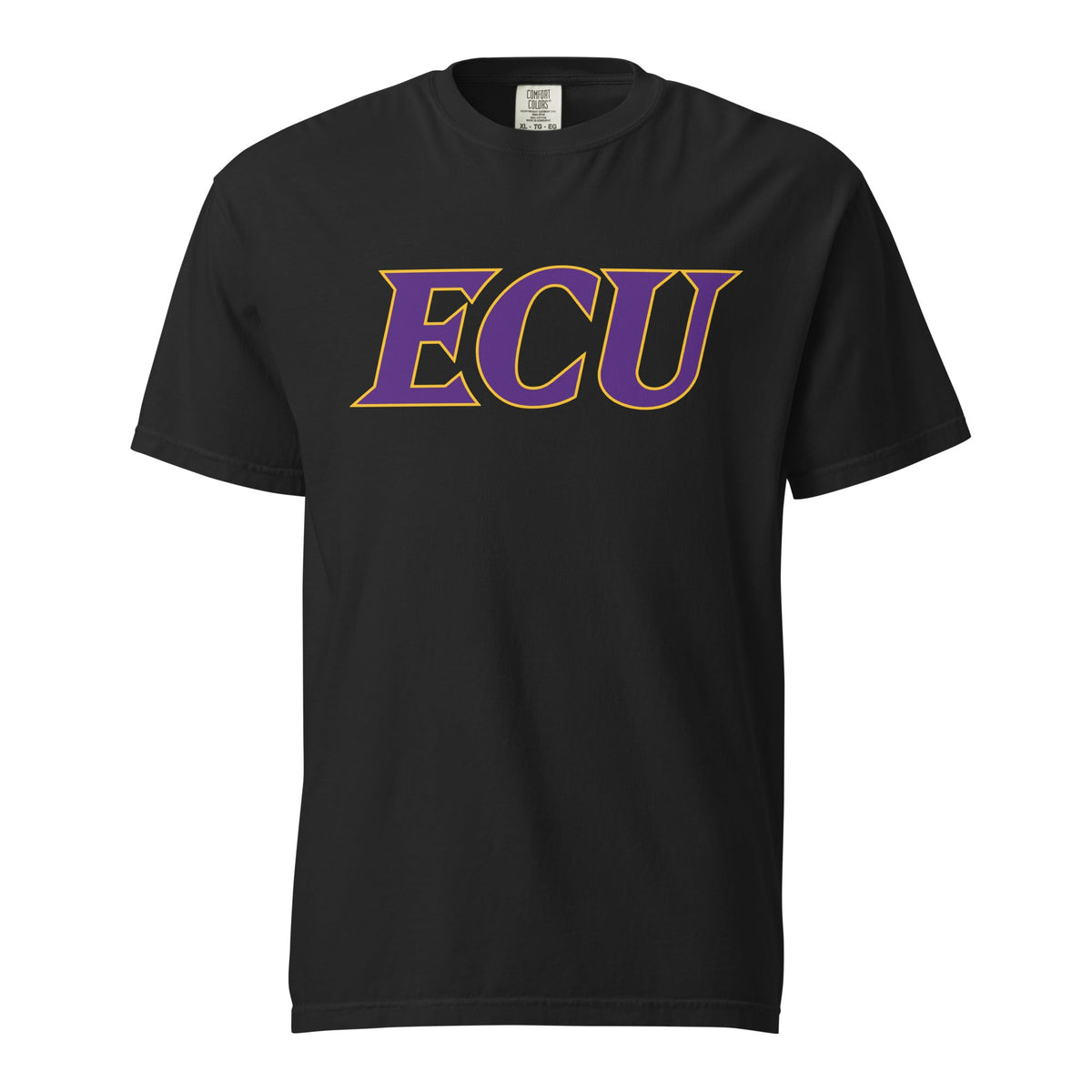 Signature | Comfort Colors T-Shirt | ECU Club Womens Lacrosse | Crest Logo