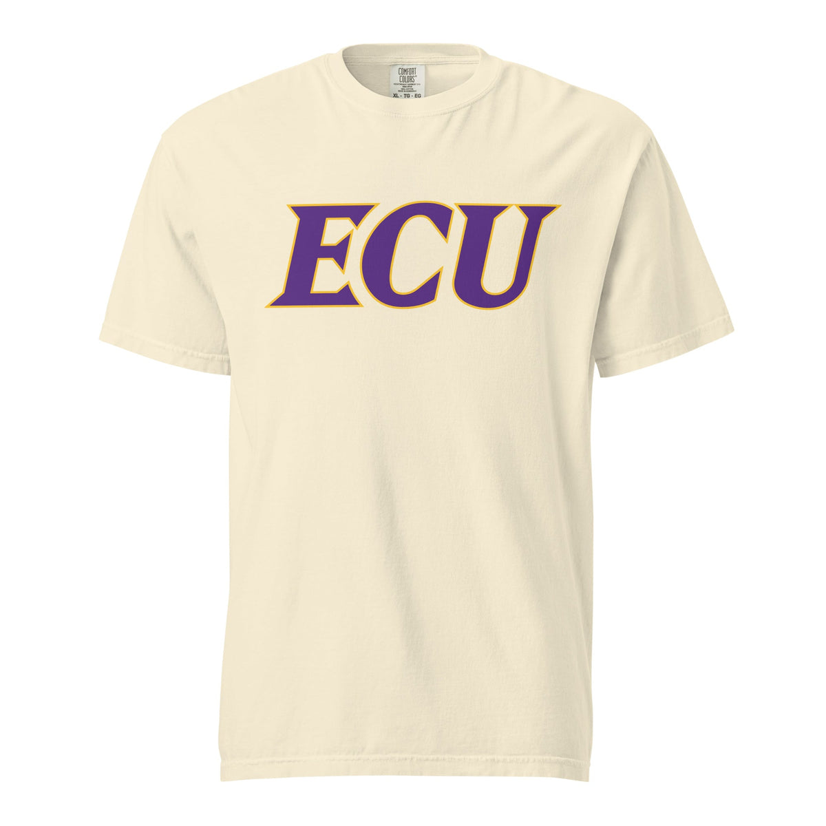 Signature | Comfort Colors T-Shirt | ECU Club Womens Lacrosse | Crest Logo