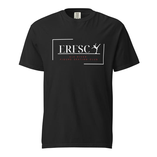Signature | Comfort Colors T-Shirt | Elk River Figure Skating Club | Alt Logo 1