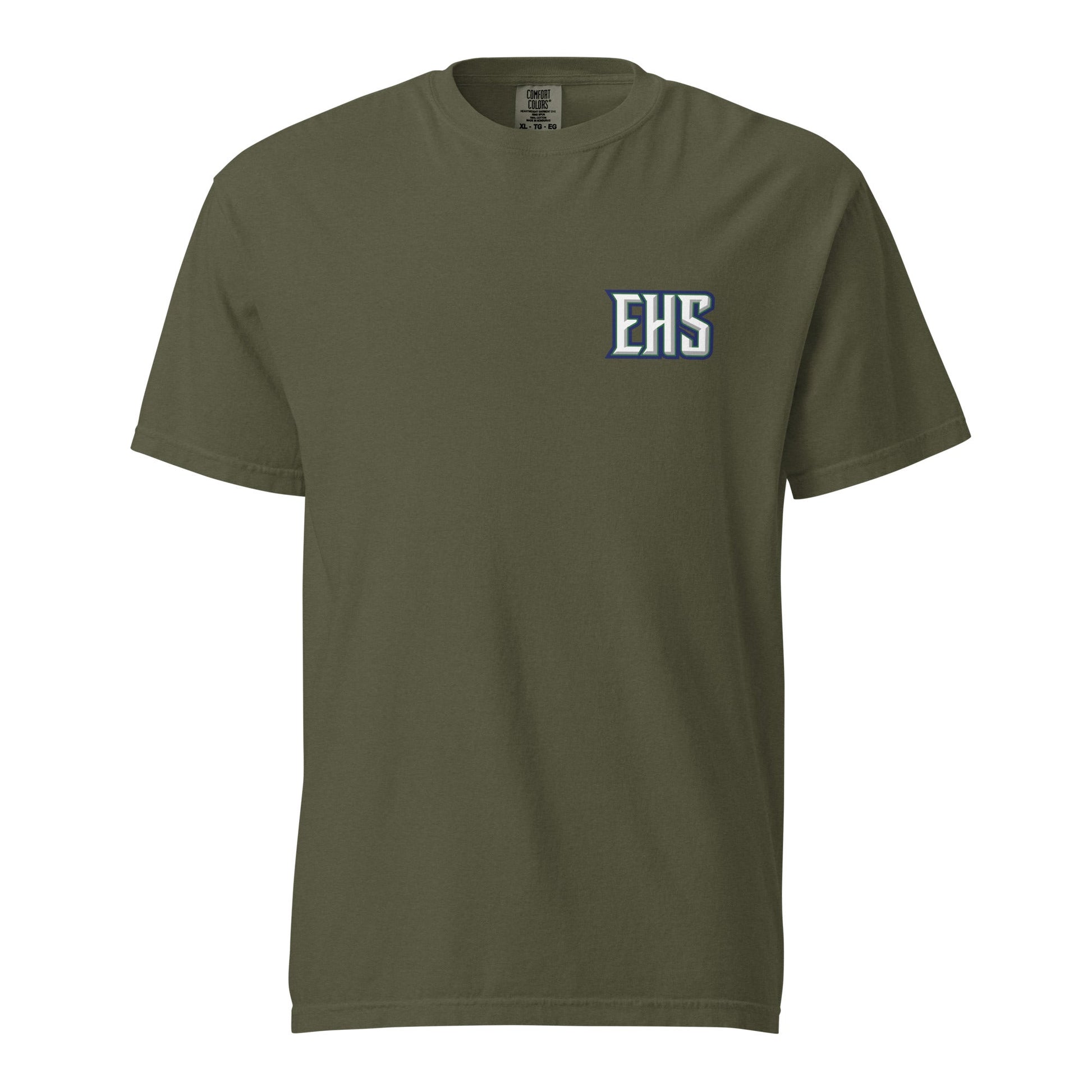 Signature | Comfort Colors T-Shirt | Emerald High School Baseball | Alt Logo