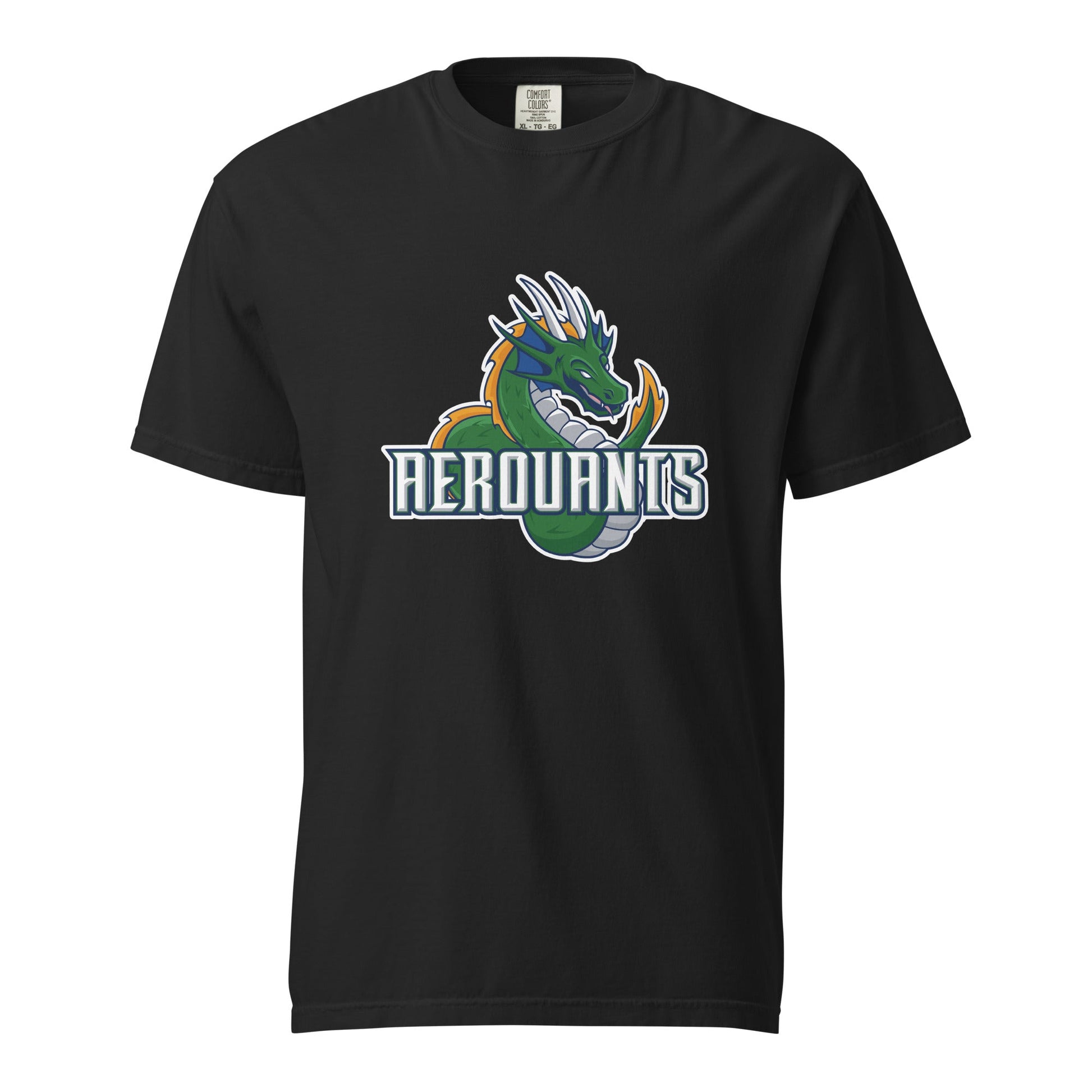 Signature | Comfort Colors T-Shirt | Emerald High School Baseball | Dragon Logo