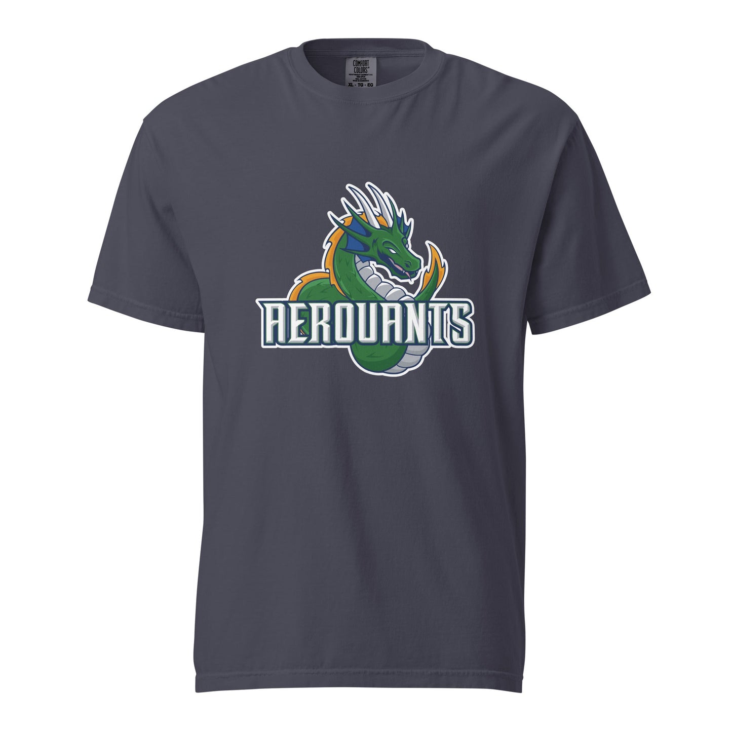 Signature | Comfort Colors T-Shirt | Emerald High School Baseball | Dragon Logo