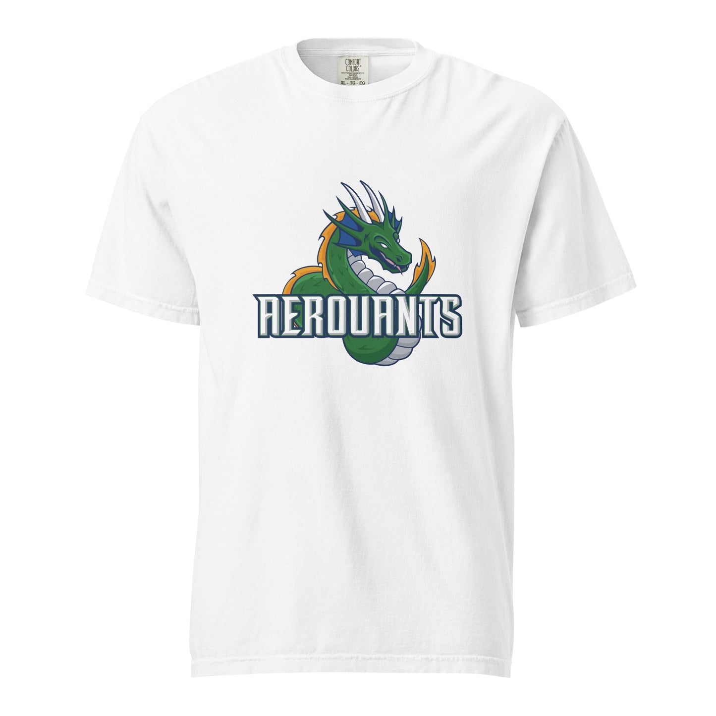 Signature | Comfort Colors T-Shirt | Emerald High School Baseball | Dragon Logo