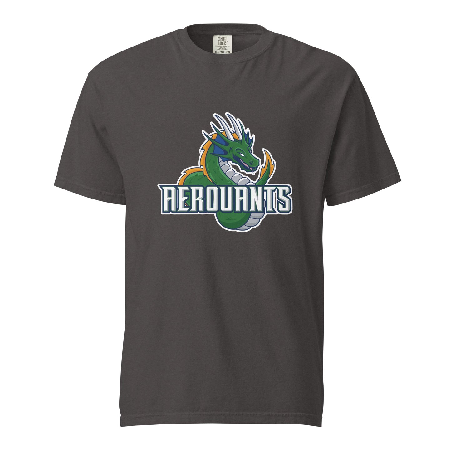Signature | Comfort Colors T-Shirt | Emerald High School Baseball | Dragon Logo