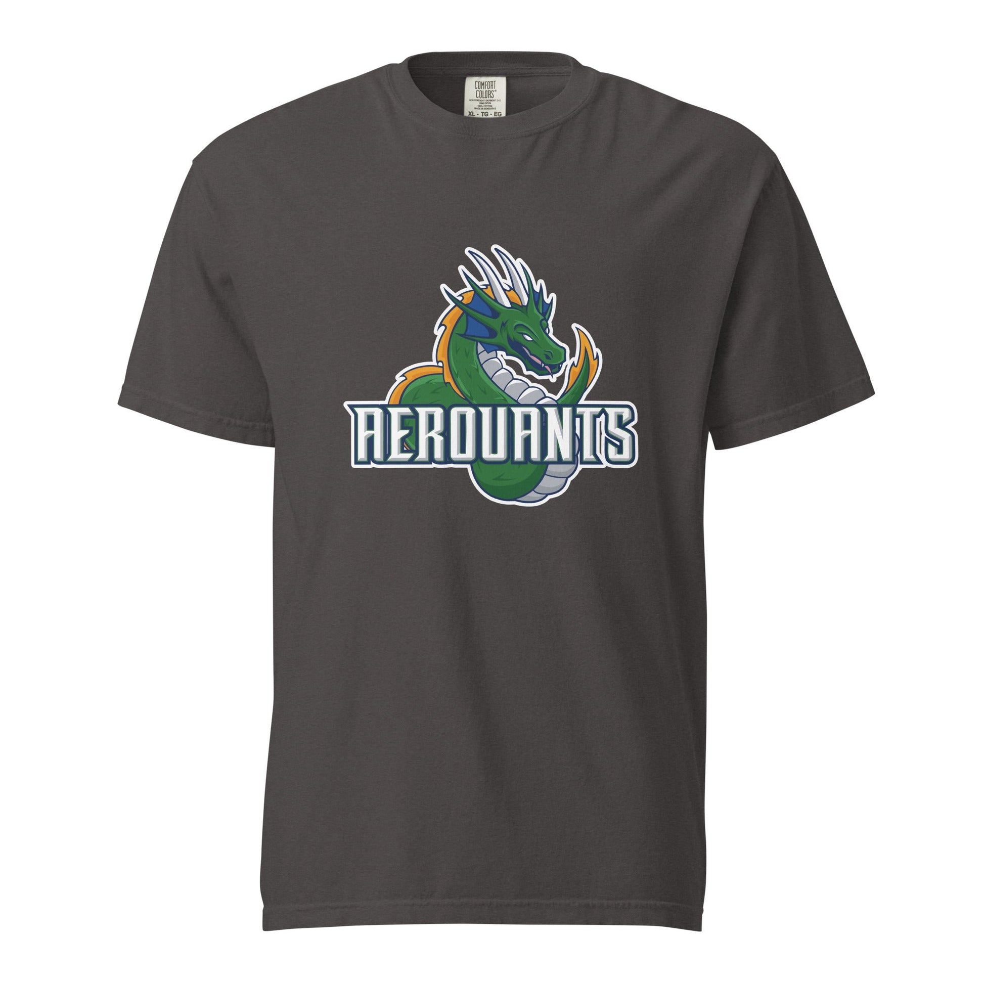 Signature | Comfort Colors T-Shirt | Emerald High School Baseball | Dragon Logo