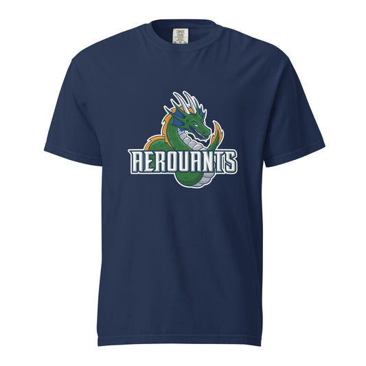 Signature | Comfort Colors T-Shirt | Emerald High School Baseball | Dragon Logo